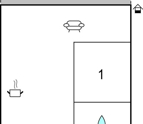 One-bedroom In Апартаменты Поседарье